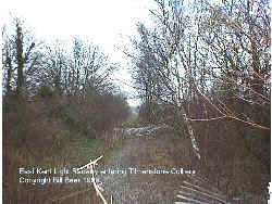 Remains of EKR entering Tilmanstone Colliery